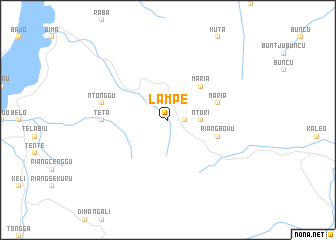 map of Lampe
