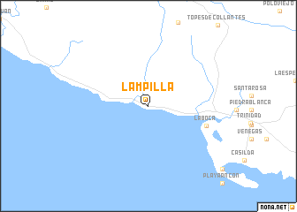 map of Lampilla