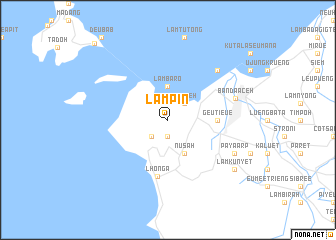 map of Lampin