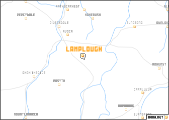 map of Lamplough