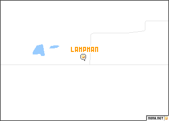 map of Lampman
