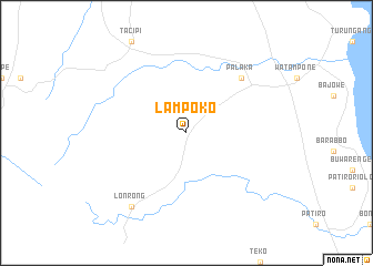 map of Lampoko