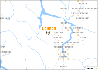 map of Lampon