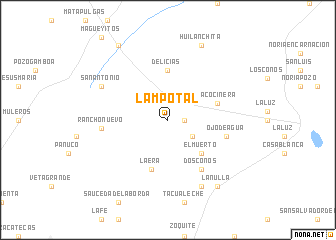 map of Lampotal