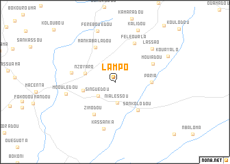 map of Lampo