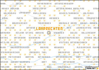 map of Lamprechten