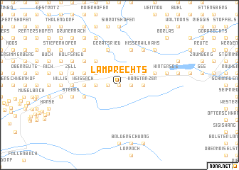 map of Lamprechts