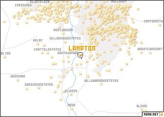 map of Lampton