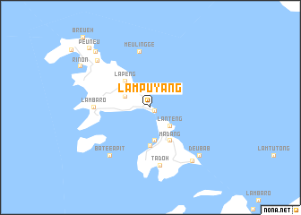 map of Lampuyang