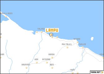 map of Lampu