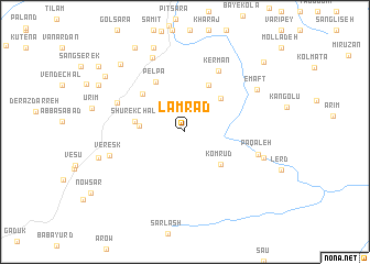 map of Lamrad