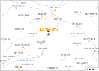 map of Lamskoye