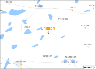 map of Lamson