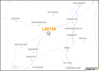 map of Lamtâr