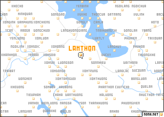 map of Lâm Thôn