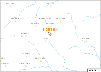 map of Lamtuk