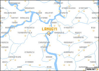 map of Lamugyi