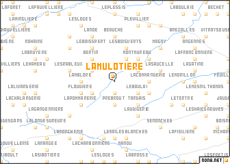 map of La Mulotière