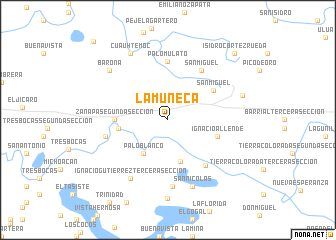 map of La Muñeca