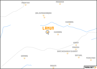 map of Lāmūn