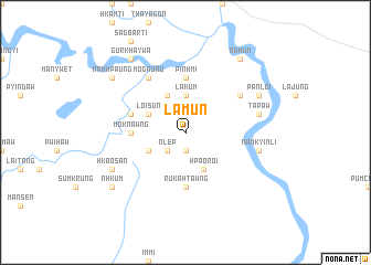 map of Lamun