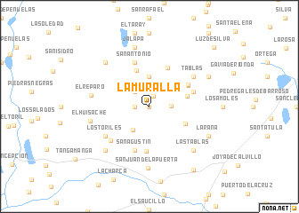 map of La Muralla