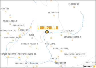 map of La Muralla