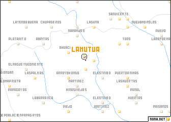 map of La Mutua