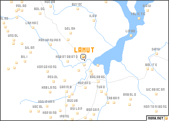 map of Lamut