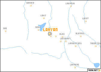 map of Lamyan