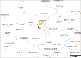 map of Lamy