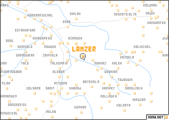 map of Lamzer