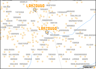 map of Lamzoudo