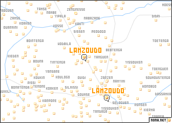 map of Lamzoudo