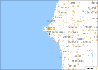 map of Lanag