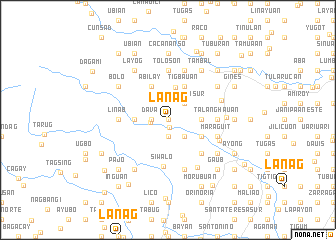 map of Lanag