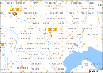 map of Lanag