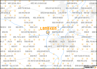 map of Lanaken