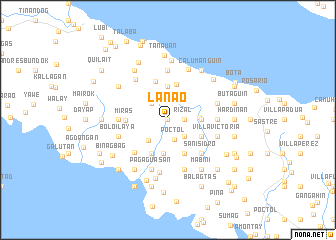 map of Lanao