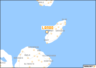 map of Lanao