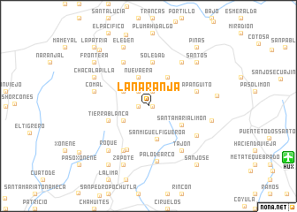 map of La Naranja