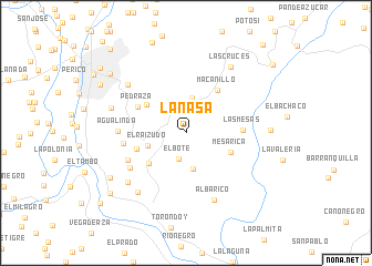 map of La Nasa