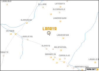 map of La Naya