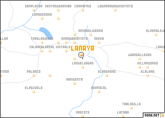 map of La Naya