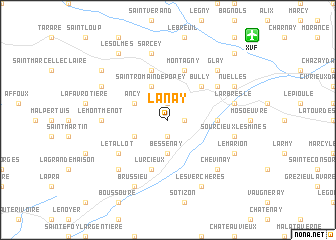 map of Lanay