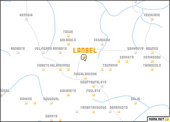 map of Lanbel