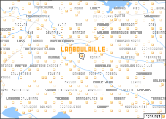 map of Lan Boulaille