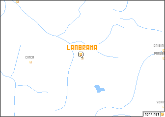 map of Lanbrama