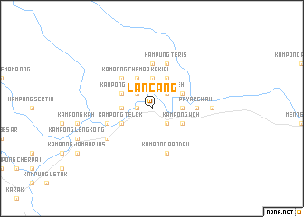 map of Lancang