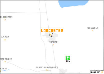 map of Lancaster